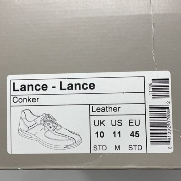 NWT Men’s Hotter Comfort “Lance” Brown ShoeSZ 11 - Picture 14 of 14